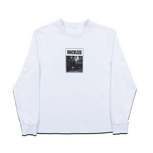 The End Long Sleeve - White size Small